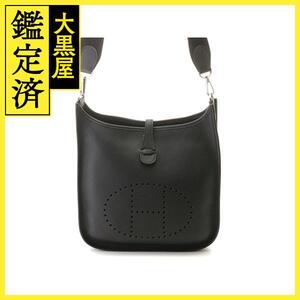 HERMES　エルメス　エヴリン3PM ブラック/SV金具　トリヨンクレマンス　U刻印(2022年製造)【431】2148103715051