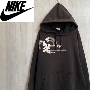 NIKE ATHLETIC★ナイキ アスレチック★プルオーバーパーカー★サイズL　122-48