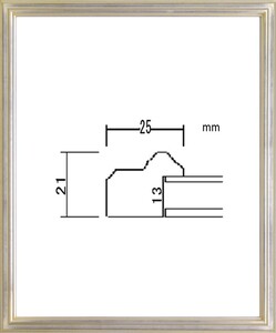 デッサン用額縁 木製フレーム PF102B 大衣サイズ