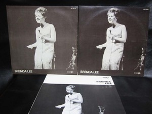 ★☆LP盤レコード 2枚セット ブレンダ・リー(Ⅰ)(Ⅱ) 中古品☆★[4607]