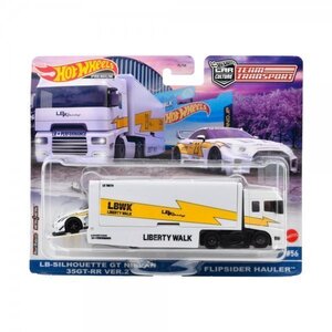 即決☆☆ LB　シルエット GT NISSAN 35 GT-RR VER2 LBWK / FLIP SIDER HAULER 横開きキャリーカー　チームトランスポート プレミアムモデル