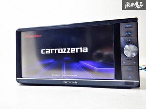 ☆売り切り★carrozzeria カロッツェリア AVIC-ZH0099WS 地図データ 2018年 Bluetooth HDDナビ 地デジ CD再生 DVD再生 カーナビ 棚D4