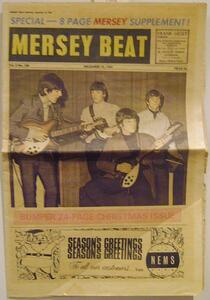 ビートルズ /UK発行「MERSEY BEAT」1964年12月19日号