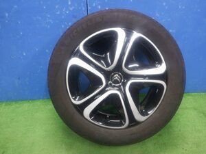 ★シトロエン C3 B6HN05★1本ミシュラン プライマシー4 205/55R16 シトロエン 純正 スチール 108 4H 65mm 16インチ 6.5J +20