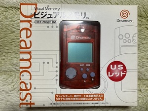 ビジュアルメモリ USレッド 未開封新品