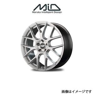 MID RMP 027F アルミホイール 1本 WRX STI VAB(18×8J 5-114.3 INSET42 3Dブラッシュド)