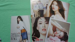 D) MISS A ペ・スジ SUZY★ BEANPOLE カタログ、広告 韓国