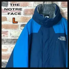 THE NOTRE FACE ザノースフェイス　マウンテンパーカー　青　L