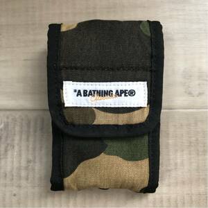 1st camo ガジェットケース a bathing ape マルチケース ベイプ エイプ ウエスト ポーチ モバイル ケース スマホ 迷彩 BAPE