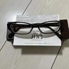 JINS M G-1005 メガネ 52-16-140 ブラウン