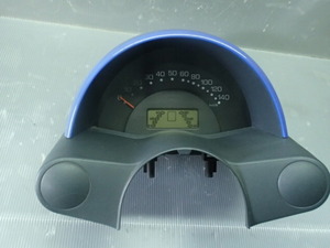 【2617】2001年式　MCC　スマート　MC01M　smart　ターボ車　オートマチック　左ハンドル車　スピードメーター