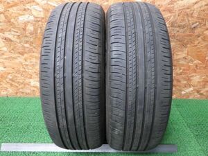 ダンロップ GRAND TREK PT30 225/60R18 100H 2021年製 約7分山【2本/夏タイヤ/18インチ】手渡し可