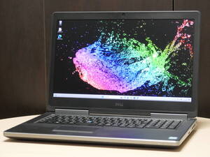 Windows11 DELL Precision7720 第7世代Core i7-7920HQ メモリ16GB SSD512GB NVIDIA Quadro M1200