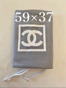 未使用 スポーツライン 59cm×37cm CHANEL バッグ用 シャネル ロゴ ポーチ 巾着 保存袋 布袋 付属品 非売品