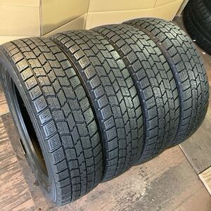 良品! スタッドレス155/65R14 4本／GY ICENAVI7 8分 送料込9200円〜 A4691-02