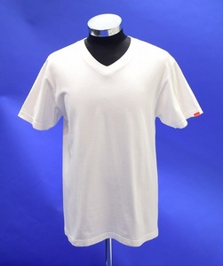 430 FOURTHIRTY × RED KAP(フォーサーティー×レッドキャップ) V-NECK S/S TEE Vネック半袖Tシャツ 無地 インナー ストリート 自転車BMX