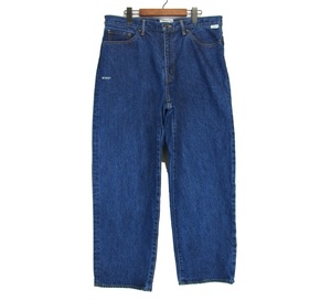 ダブルタップス WTAPS 【 Trousers Cotton Denim. Cacto 241WVDT PTM03 】 ブルー ストレート トラウザー コットン デニム パンツ　w20793