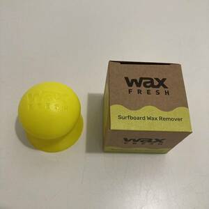 2023 新品 正規 WAX FRESH SCRAPER YELLOW ワックス フレッシュ スクレーパー イエロー サーフボード サーフィン メンテナンス コーム 丸型