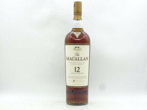 【1円】～ THE MACALLAN ザ マッカラン 12年 シングル ハイランド モルト ウイスキー 未開栓 古酒 1000ml 40% X273226