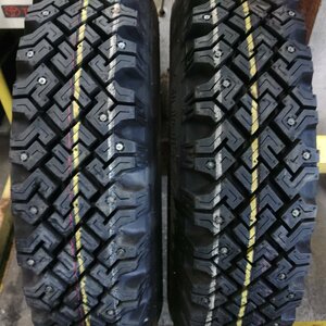 未使用 2本のみ■CT8886②■5.60-13 6PLY BRIDGESTONE SNOW MASTER-7 スパイクタイヤ★条件付送料無料★R13 13インチ 新古品