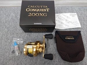 @【未使用品】 訳あり シマノ 22 カルカッタコンクエスト 200XG Right 右 ベイトリ－ル CALCUTTA CONQUEST