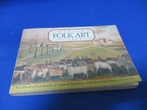 洋書・ポストカード☆American Folkart Postcard Book ペーパーバック 1986/8/1　英語版 Running Press (著) 