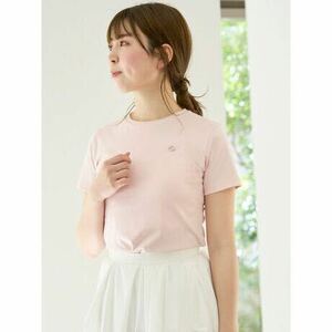 新品未使用　タグ付き　セルフォード　celford ロゴチャームポイントTシャツ　半袖　ライトピンク　カットソー　トップス　36