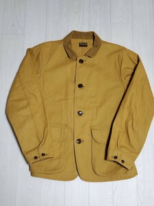 アットラスト ハンティングジャケット 40 ブッチャープロダクツ ATLAST TIMEWORN CLOTHING 4ポケット ライダース BUTCHER PRODUCTS