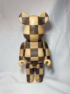 CHESS BE@RBRICK 400％　ベアブリック　チェス　カリモク WOOD MEDICOM TOY 