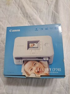 CANON キャノン SELPHY CP740 プリンター コンパクト 写真 中古 フォトプリンター セルフィー 【23/05 IR-4】