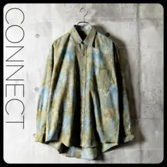 90s vintage CONNECT クラシックモダン シャツ L