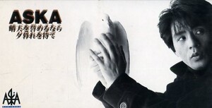 ■ ASKA 飛鳥 ( CHAGE and ASKA ) [ 晴天を誉めるなら夕暮れを待て ] USED 8cmCD 即決 送料サービス♪