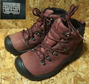 KEEN 防水KEEN DRY 本革トレッキングブーツ US6.5 23.5cm キーン