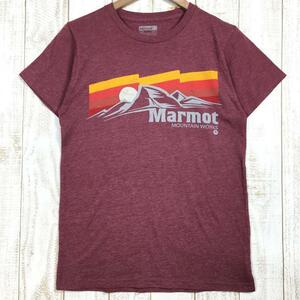 MENs S マーモット サンセッター ハーフスリーブ Tシャツ Sunsetter H/S T-Shirt 速乾 MARMOT TOMLGA433