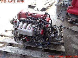 2UPJ-21772003]シビック タイプR(EP3)エンジン・ミッションセット(補機類・ECU付) 6FMT K20A 中古 圧縮値【1.38／1.32／1.33／1.40】