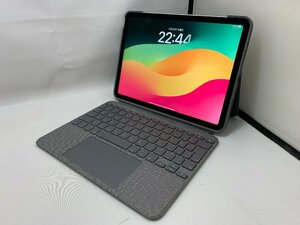 iPad Air (第4世代) 64GB Wi-Fiモデル シルバー MYFN2J/A Logicoolキーボード付き [Tip]