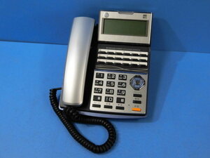 Ω ZP1 7606◆) 保証有 きれいめ 16年製 サクサ プラティア TD710(K) 18ボタン電話機 領収証発行可 同梱可