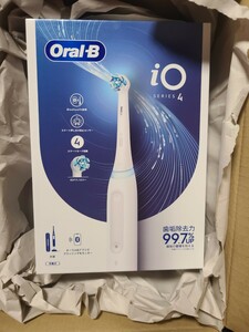 【新品】 BRAUN 電動歯ブラシ iOシリーズ iO4 クワイトホワイト ブラウン iOG41A61KWT オーラルB Oral-B iO series4