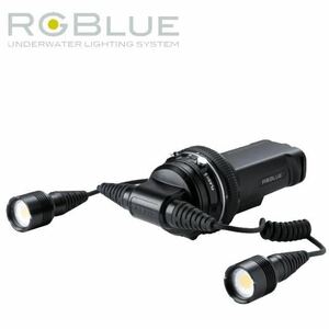 新品未使用 RGBlue TWIN LIGHT SYSTEM01:re SUPER-NATURAL COLOR アールジーブルー ツインライトシステム01 ダイビング スーパーナチュラル