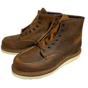 未使用品 12年 USA製 RED WING 1907 レッドウイング クラシックモック カッパーラフ＆タフレザー ストームウエルト US9D 27㎝