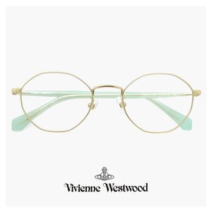 新品 ヴィヴィアン ウエストウッド メガネ 小振り レディース 40-0017 c01 47mm Vivienne Westwood 眼鏡 女性 40-0017-1 多角形 小さめ