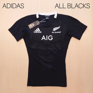 ADIDAS ラグビー ジャージ ニュージランド代表 オールブラックス ALL BLACKS 未使用新品 アディダス サイズL 2404