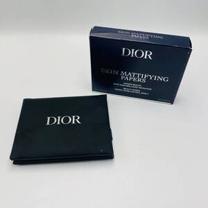 ♪A89227:DIOR ディオール あぶらとり紙 2個おまとめ スキン マティファイング ペーパー ロゴ 油とり紙 オイルコントロール