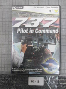 ｍ-3　　　737 Pilot In Command PC-CD 　