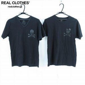 ☆Roen/ロエン スカルロゴTシャツ 2点セット/48 /000