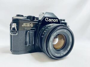 ★良品★キヤノン CANON AE-1 + FD 50mm F1.8#2513#041#011