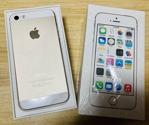 即決 美品 iPhone5S ゴールド 64GB アイフォン iPhone 5S 携帯端末 USED Apple iPhone5s 中古 本体