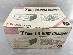 〇 Z505 〇 通電確認済 ナカミチ NAKAMICHI 7Disc CD-ROMチェンジャー MBR-7.4