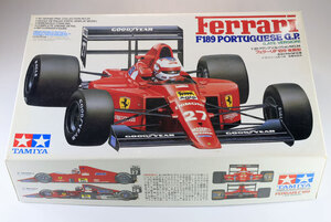 タミヤ 1/20 フェラーリ F189 後期型 TABU DESIGN フルスポンサーデカール付き