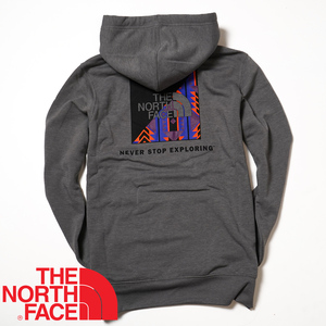 【新品本物 USA購入】THE NORTH FACE ノースフェイス■ Box Logo Hoodie ■ グレー / S ■スウェットパーカー 海外限定